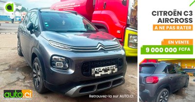 Annonce AUTO.CI : Citroën C3 Aircross BLUE HDI 100CH