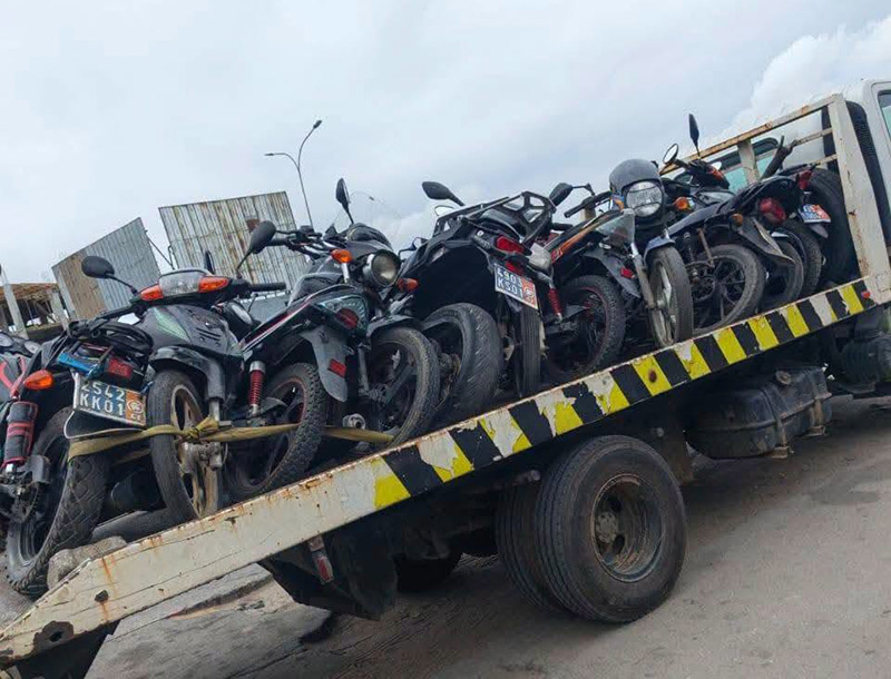 Sécurité routière/ La Police Spéciale renforce les contrôles sur les grands axes à Abidjan, 14 conducteurs verbalisés, 3 véhicules et 11 motos mis en fourrière